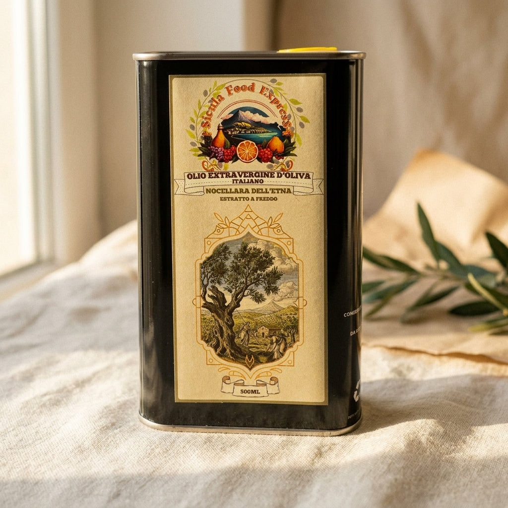 Extra Virgin Monocultivar Nocellara dell’Etna Olive Oil