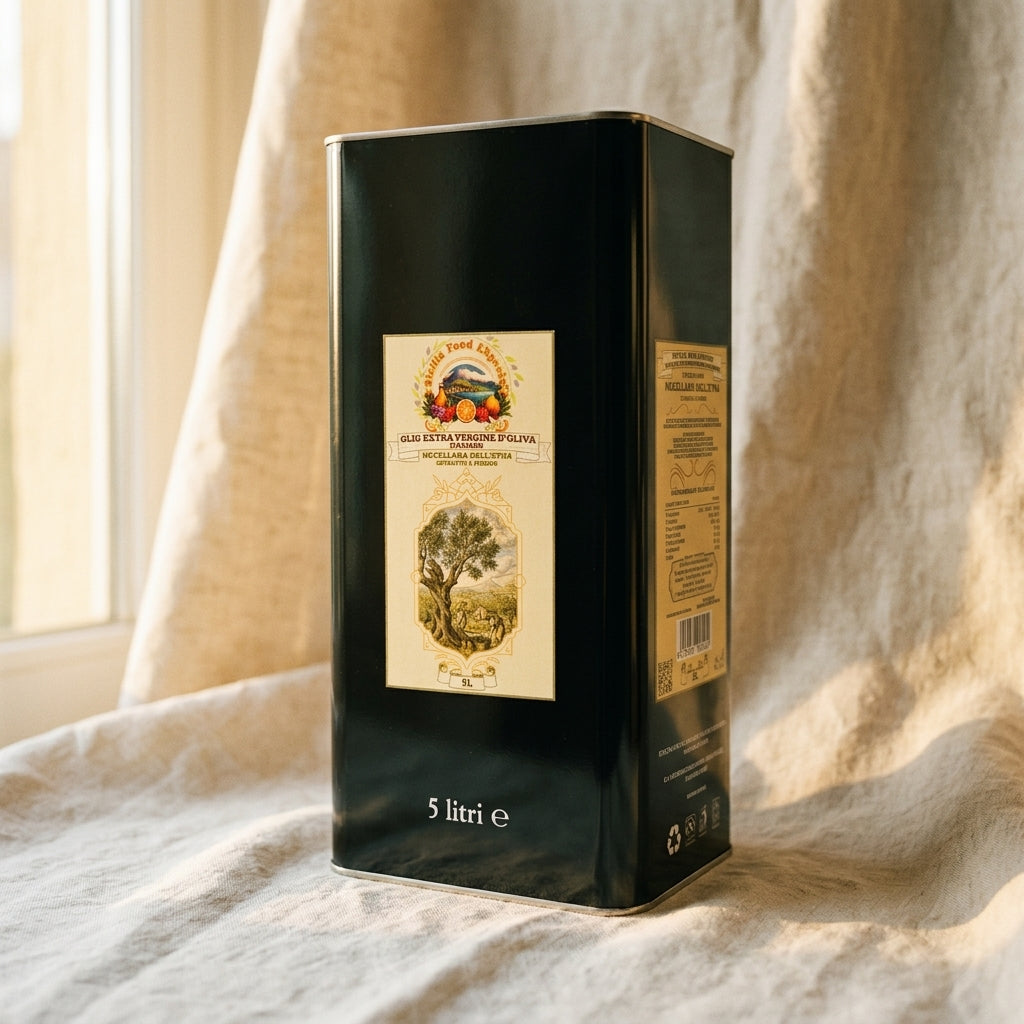 Extra Virgin Monocultivar Nocellara dell’Etna Olive Oil