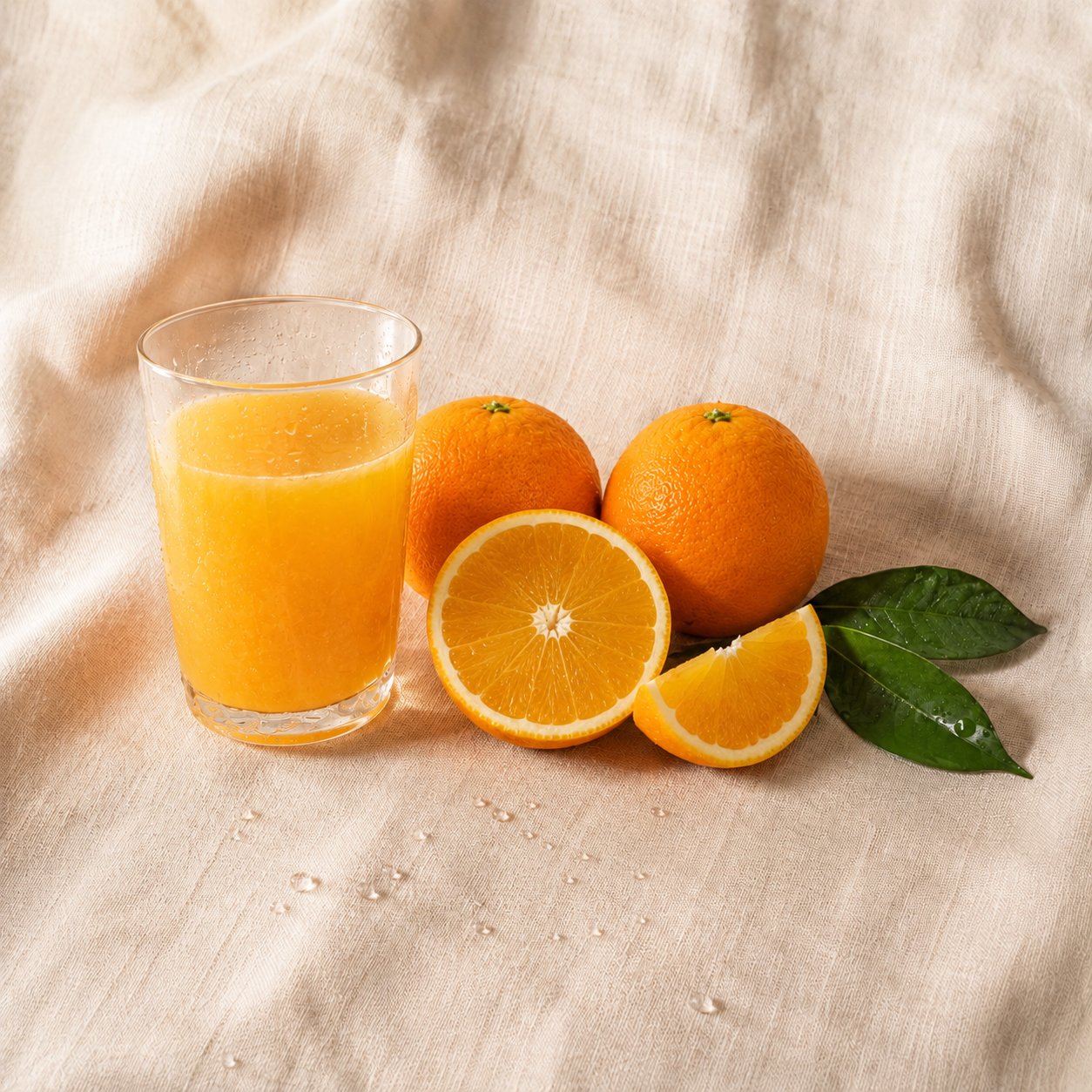 Navel Oranges Wash