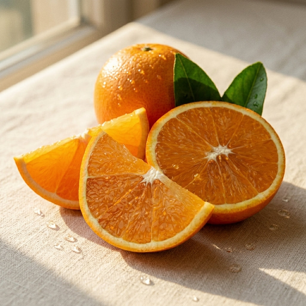 Navel Oranges Wash