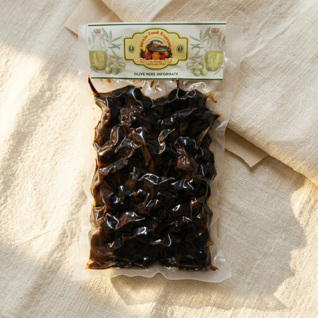 Baked Black Olives